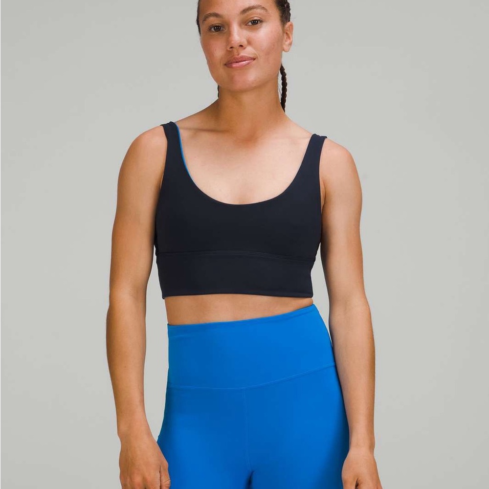 Lululemon Reversible Align Bra (True Navy/Poolside)